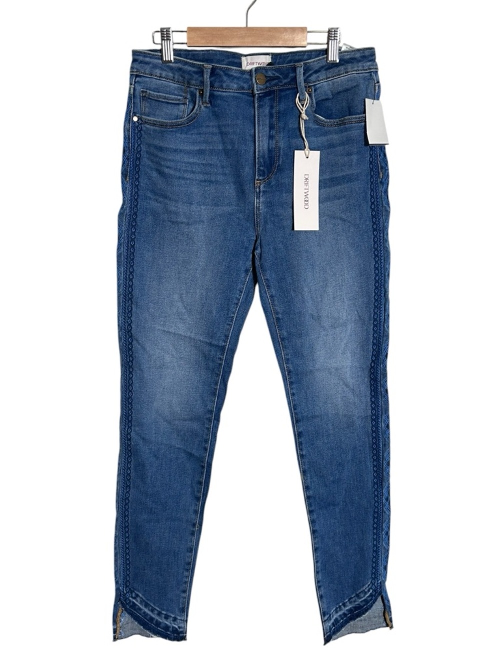 NWT Driftwood Jackie Highrise 28x28 Medium Wash